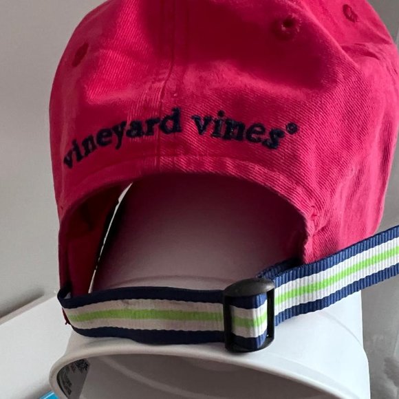 Vineyard Vines Baseball Hat One Size Adult Pink Ribbon C - Picture 4 of 5